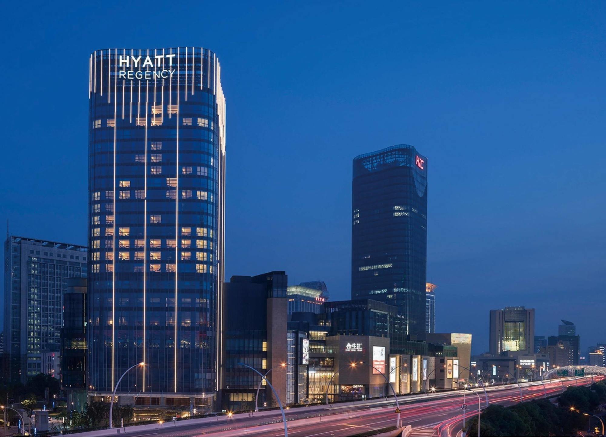 Hyatt Regency Shanghai Wujiaochang Екстер'єр фото